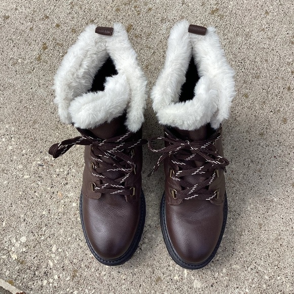 Cougar Vantage Waterproof Military Style Boots Dark Brown Size 7 NEW - Picture 10 of 10